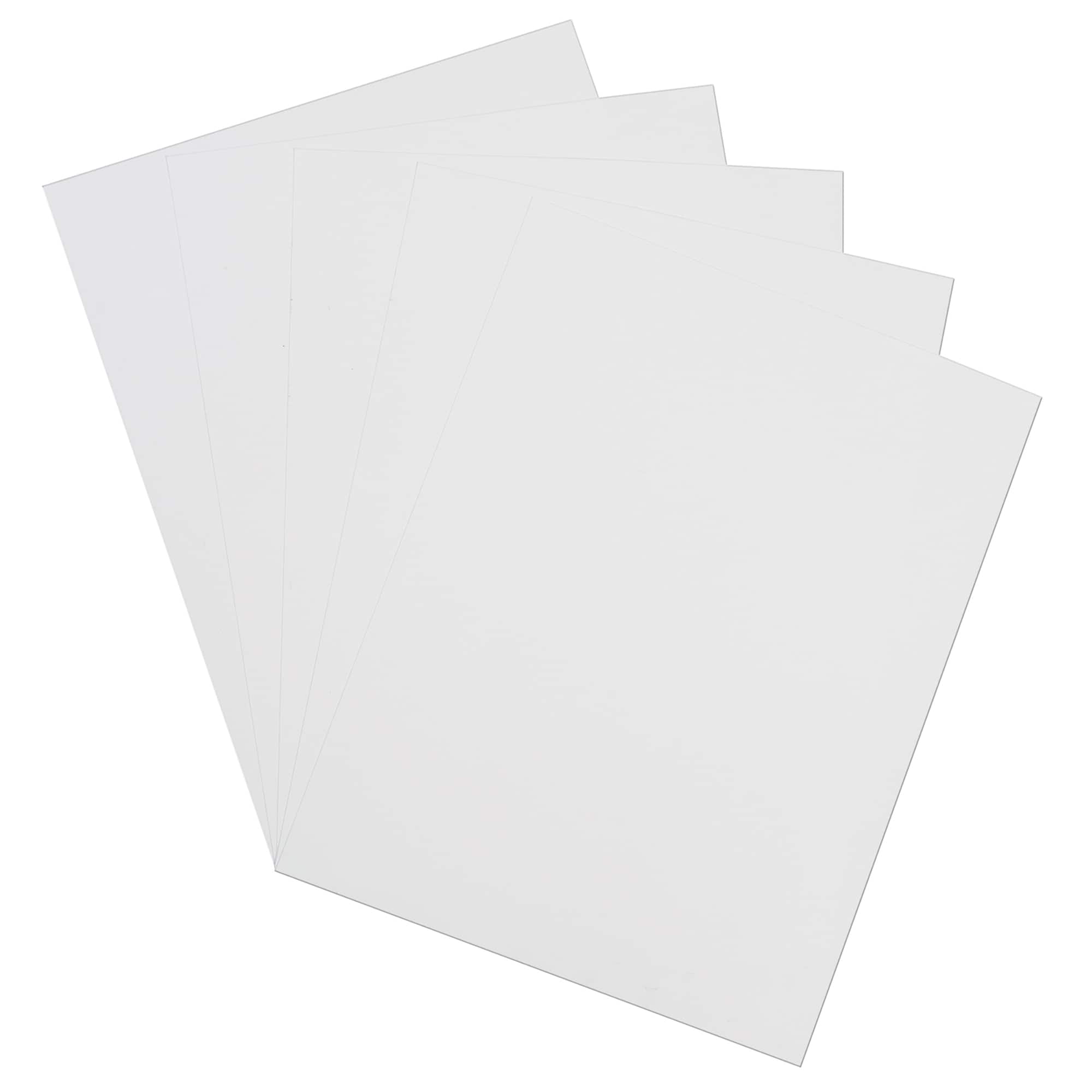 Pacon® 8.5" x 11" Classic White Pastel Card Stock, 2 Packs of 100